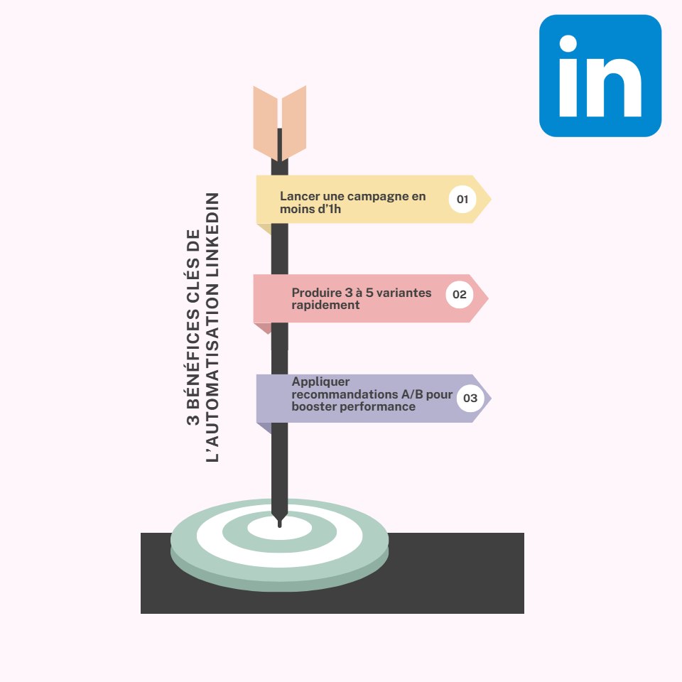 3 bénéfices clés de l’automatisation LinkedIn