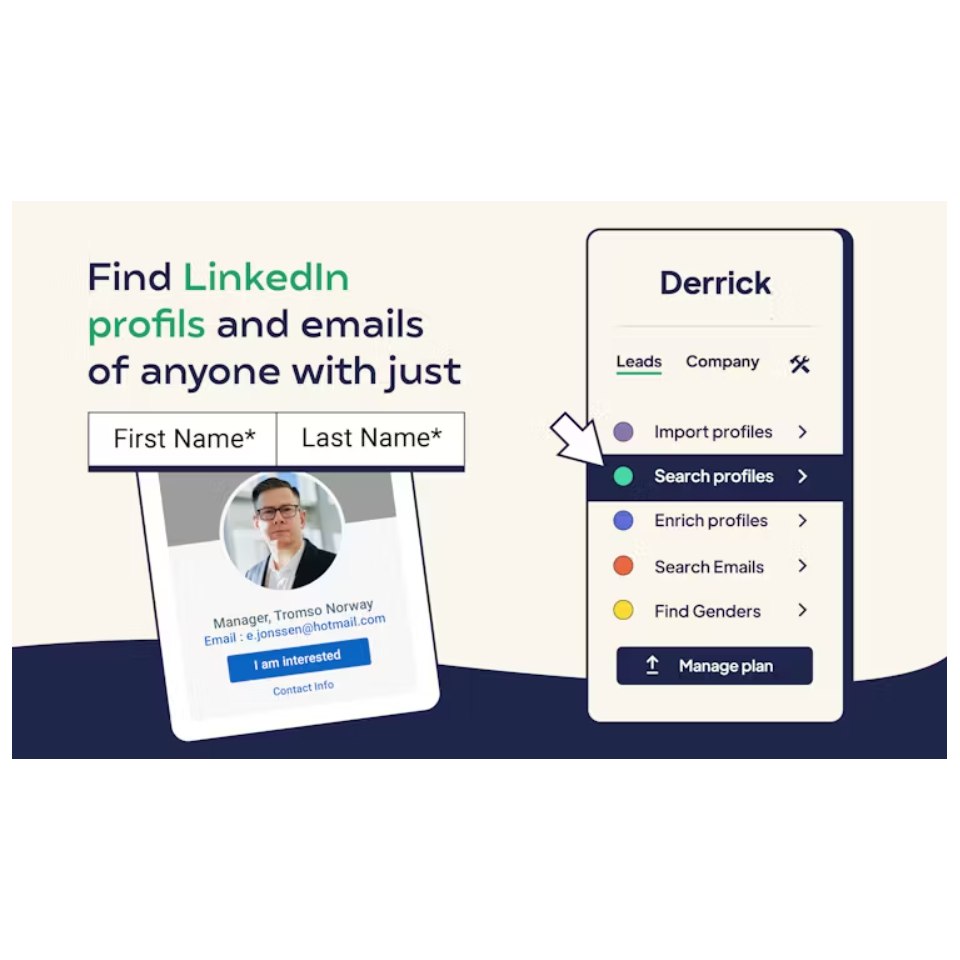 Aperçu interface Derrick App