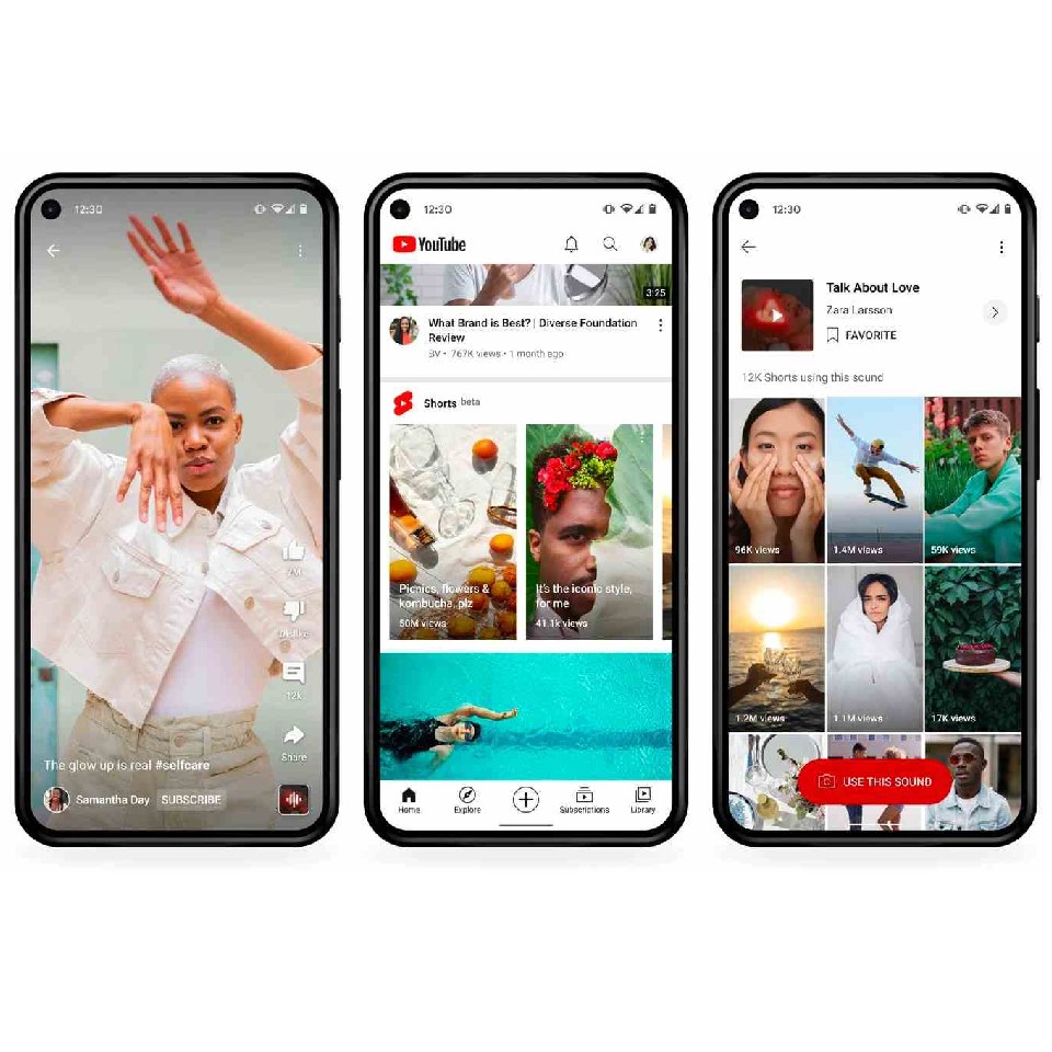 Youtube Shorts visuel
