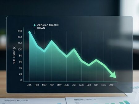 Cette étude a analysé l&rsquo;évolution du trafic SEO de 40 000 sites : ce qu&rsquo;il faut retenir