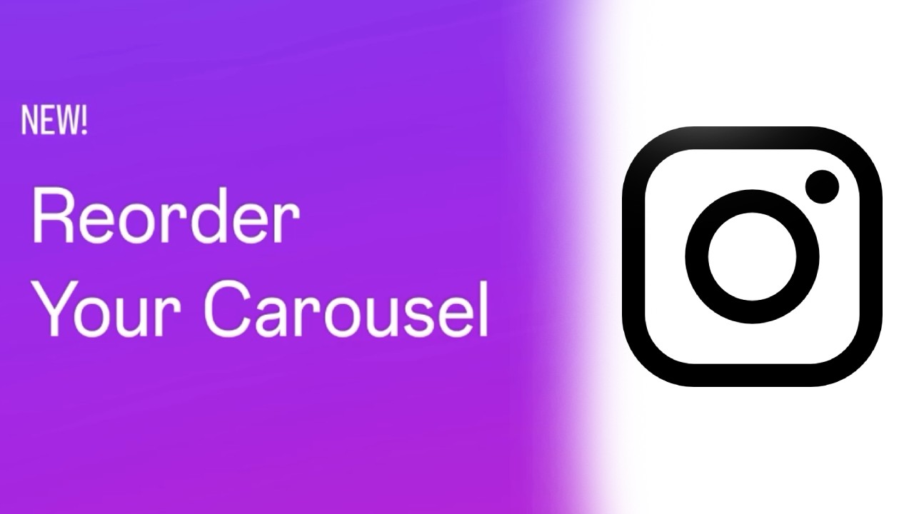 Réorganiser les slides des carrousels Instagram