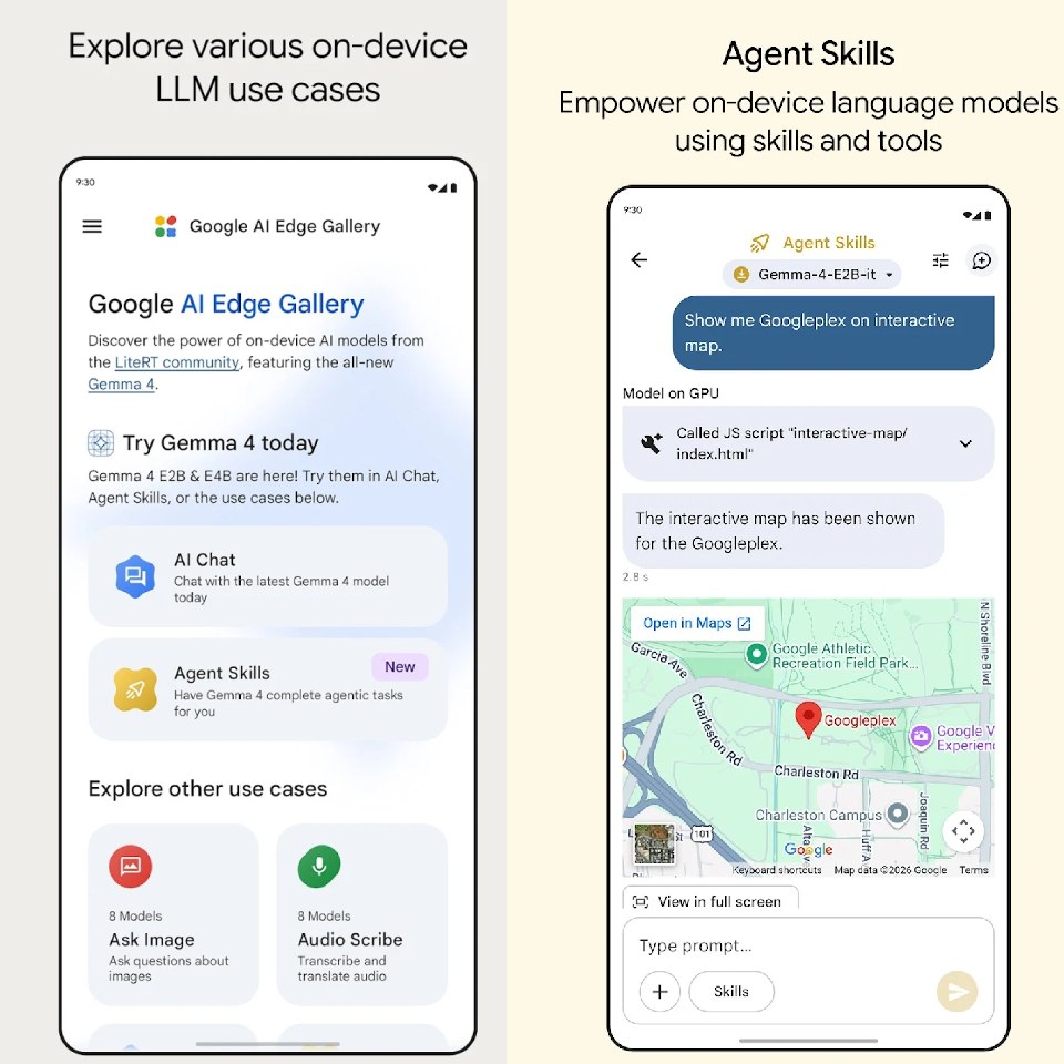 Aperçu interface et caractéristique de Gemma mobile -source de l'image Google Playstore