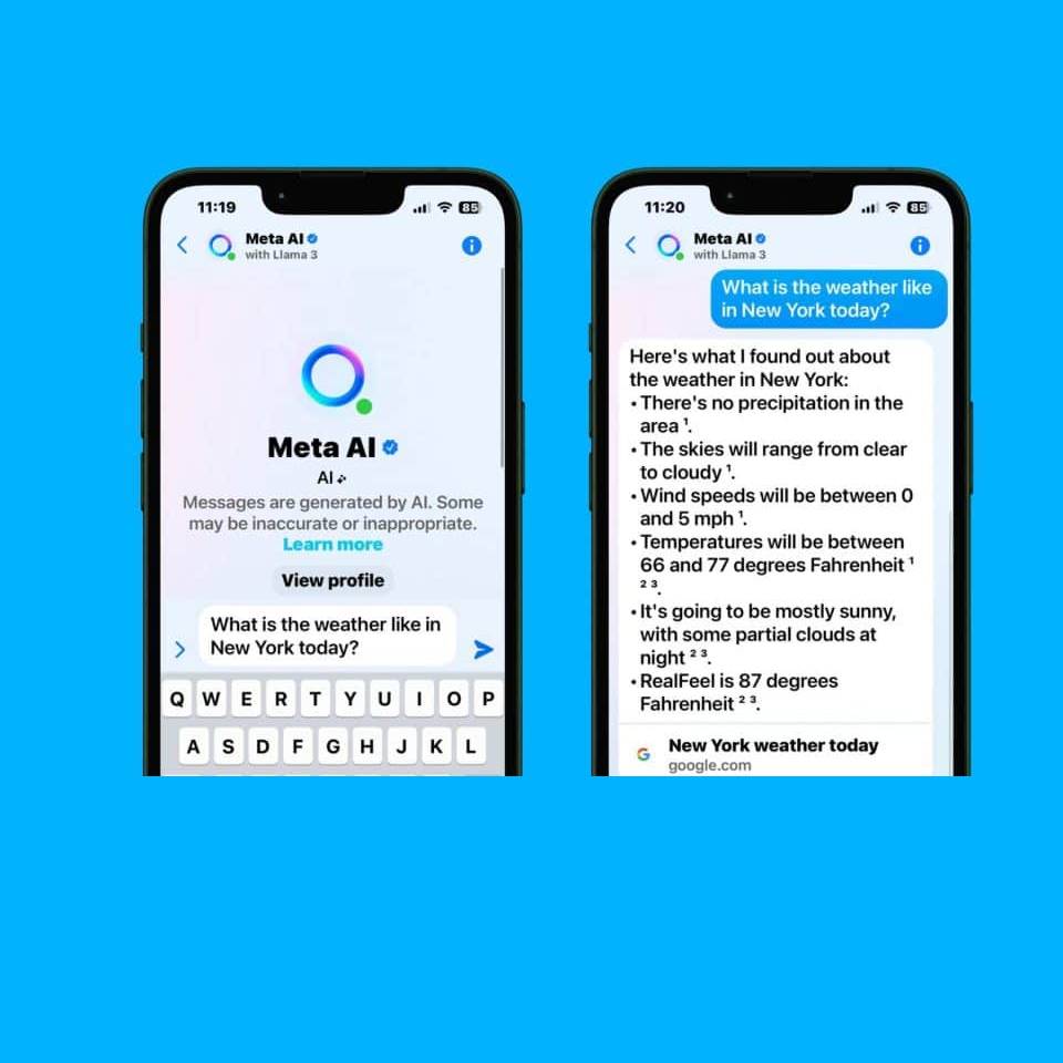 Apercu de Ask de Meta