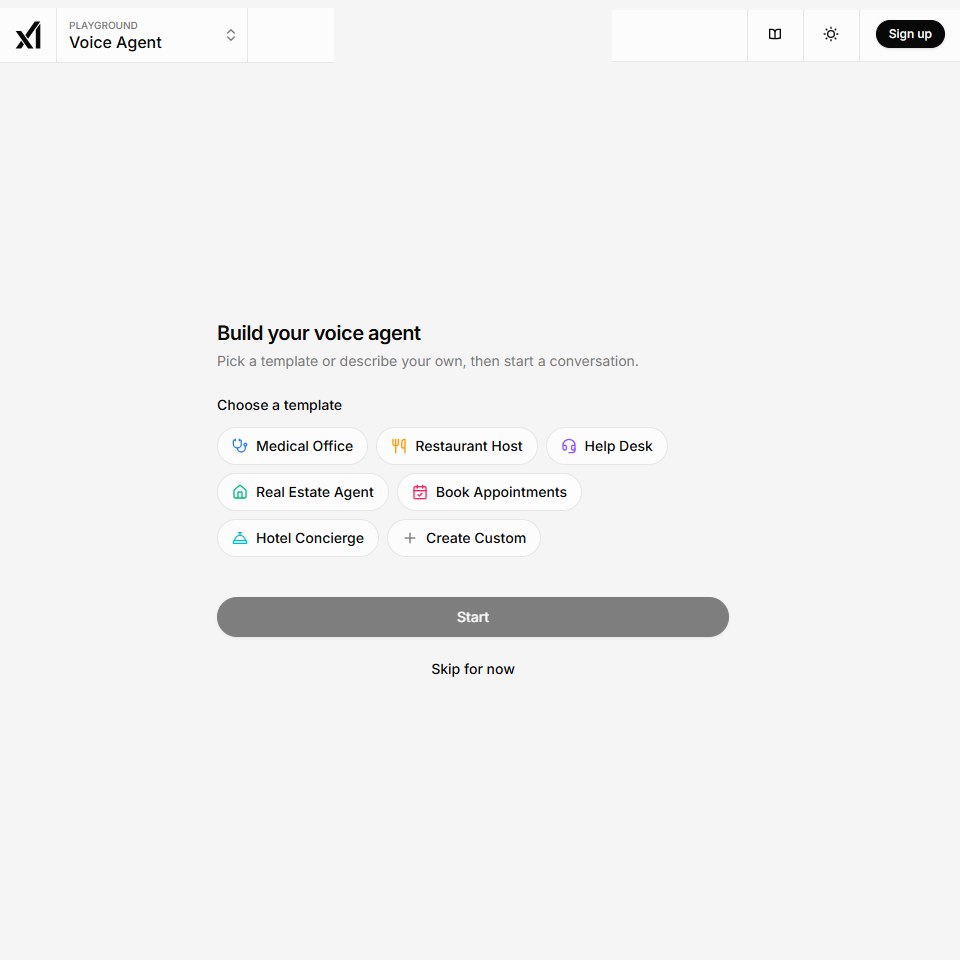 Aperçu interface de Grok Voice Think Fast