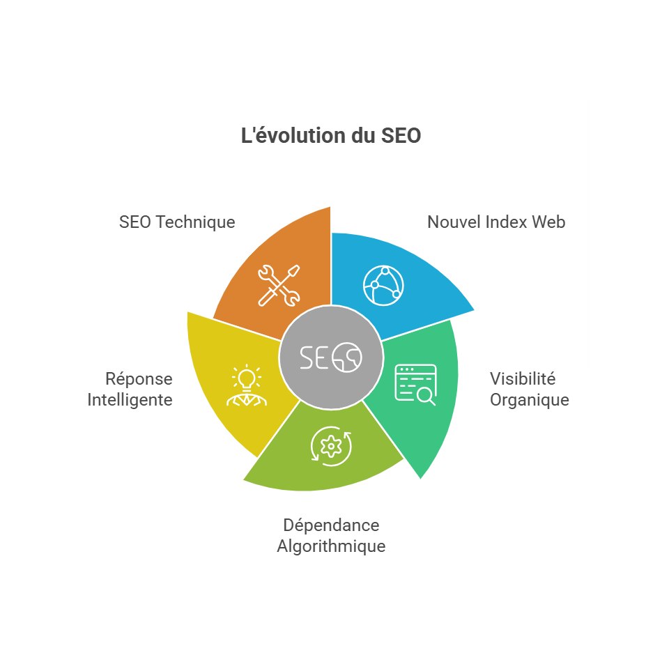 Evolution du SEO - Graphe