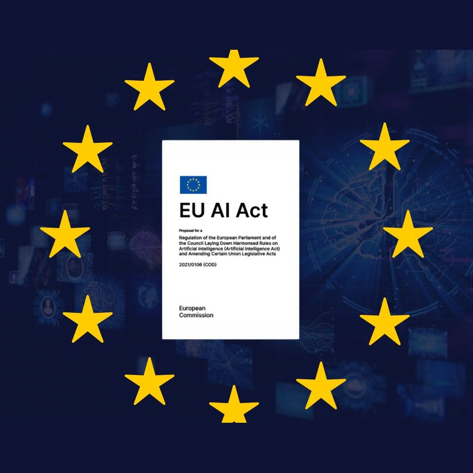 Illustration sur l'AI Act - Règlement Européen