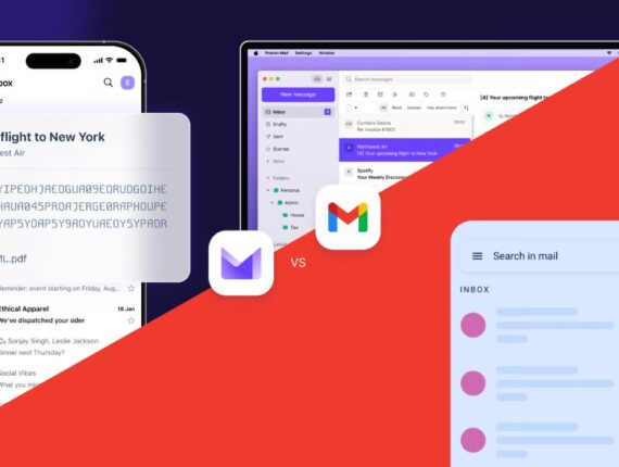 Proton Mail vs Gmail : ce qu&rsquo;il faut savoir avant de choisir en 2026