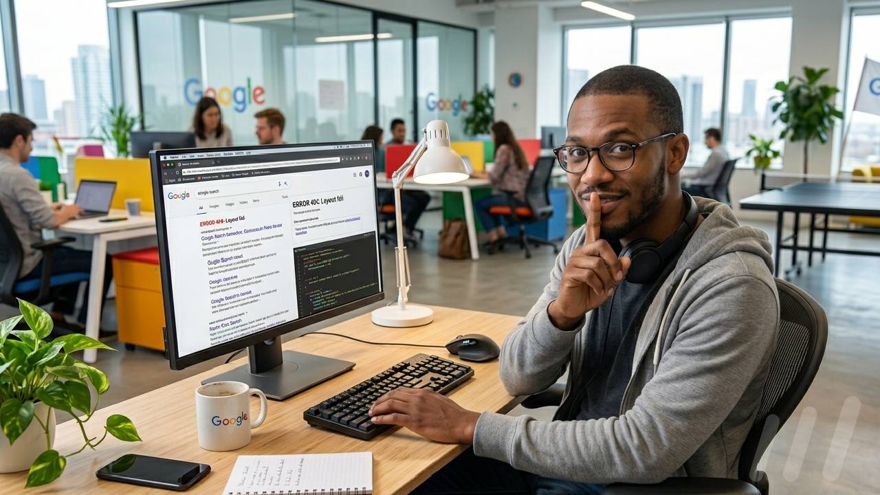 Un agent de chez Google qui vient de divulguer un secret
