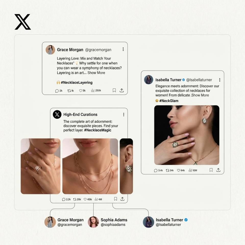 Apercu publication de compte agregateurs sur X