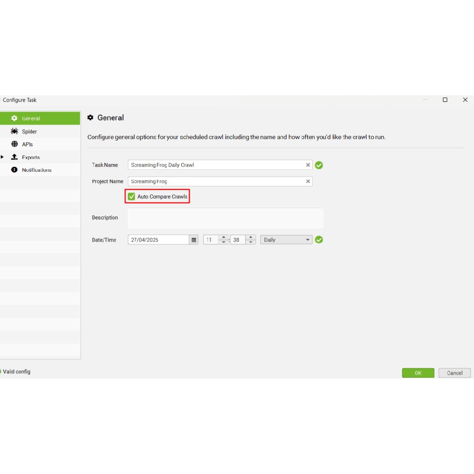 Capture Auto Compare Crawls