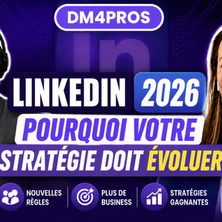 LinkedIn B2B : pourquoi votre stratégie marketing doit changer avec l’IA ? [Podcast DM4PROS]