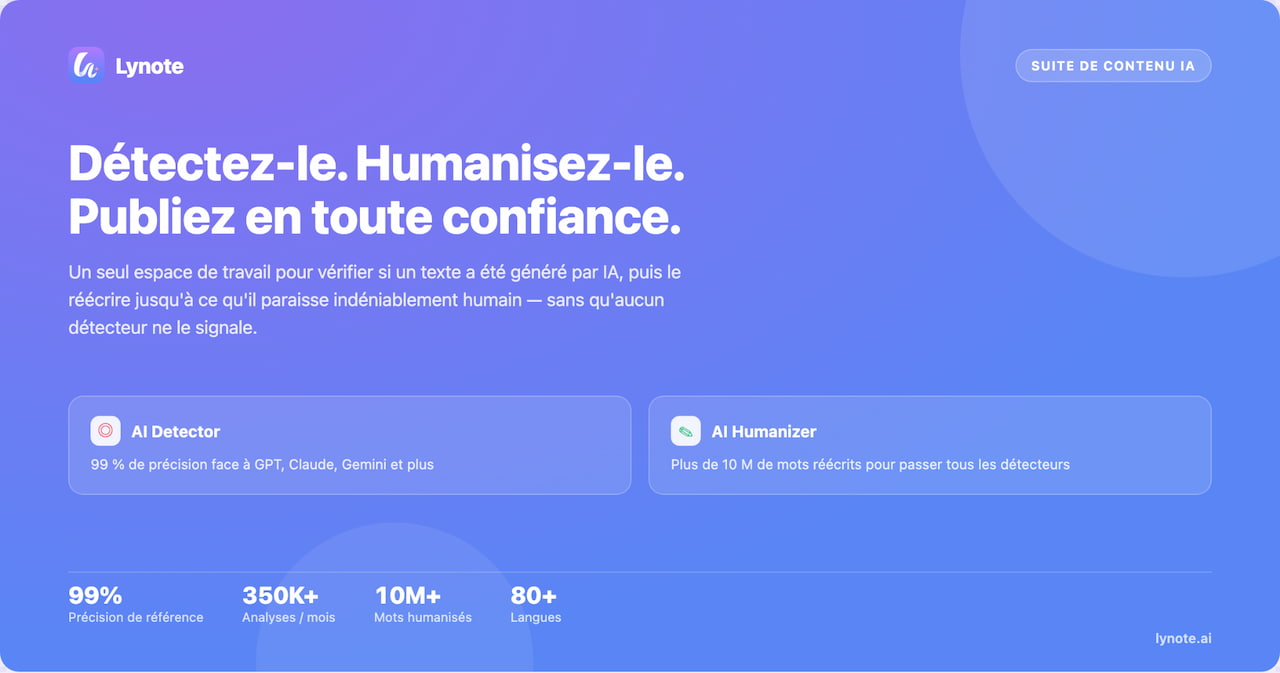 Lynote AI - aperçu