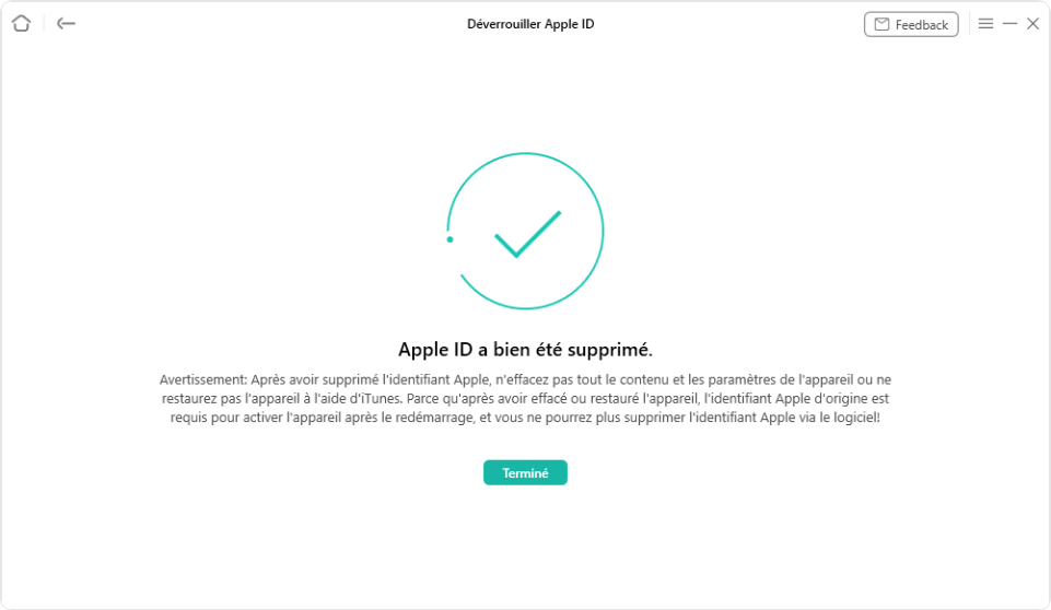Aperçu AnyUnlock
