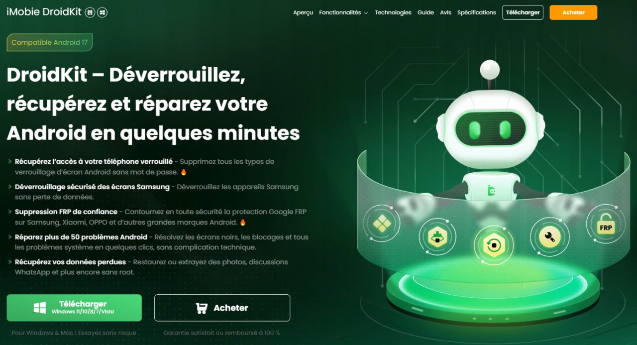 Aperçu DroidKit